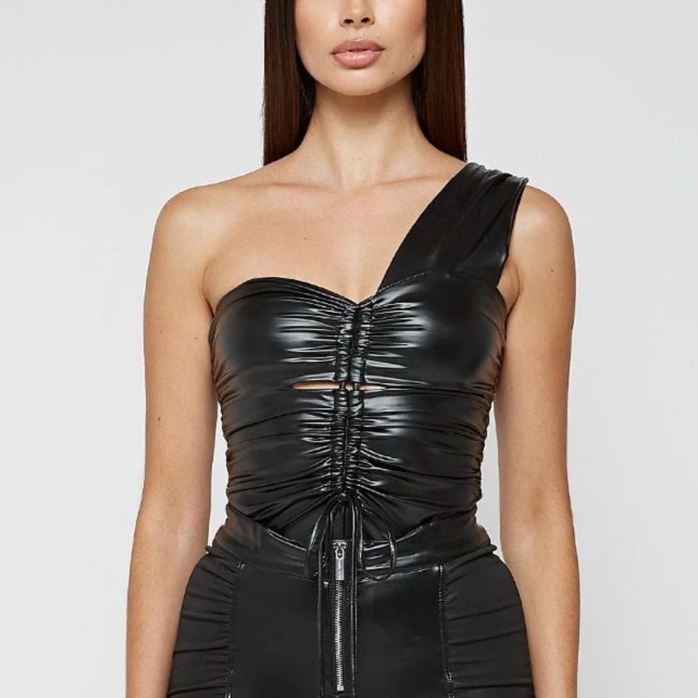Maniere De Voir black bodysuit